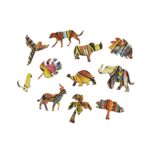 Lion Majestueux Puzzle en bois
